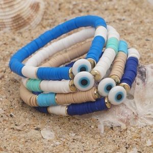 Evil Eye Bead Bracelet